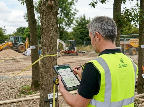 Trees & arboriculture (BS5837 & follow-on) — fieldwork