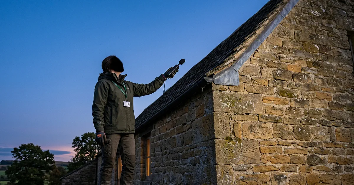 Featured image for news article: Bat Surveys for Planning: What Triggers One and Why Timing Matters