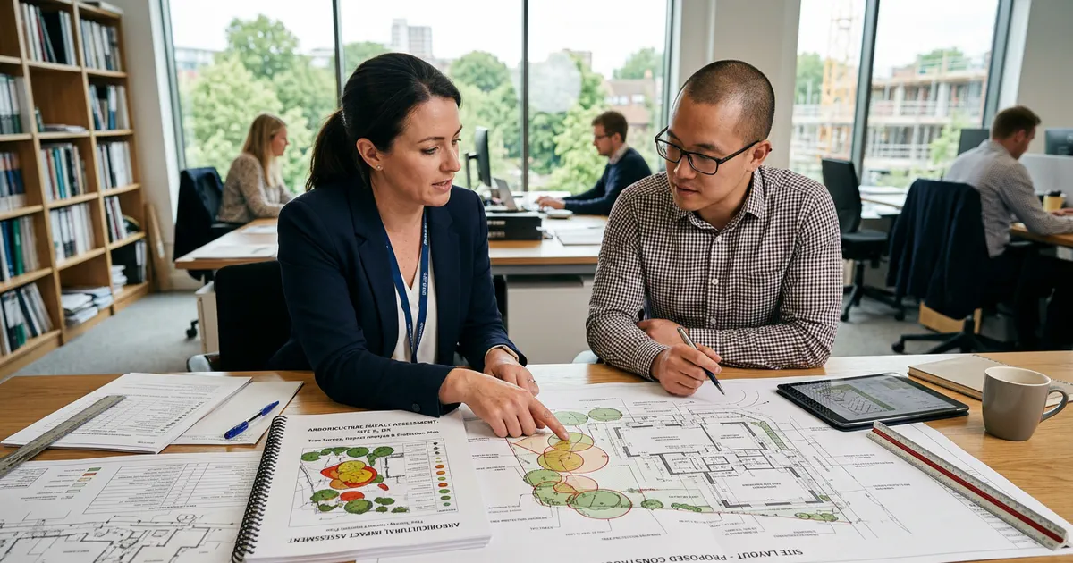 Featured image for news article: Reading an Arboricultural Impact Assessment With Your Layout