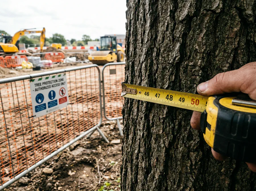 Tree protection fencing what the standard requires and why councils reject installations