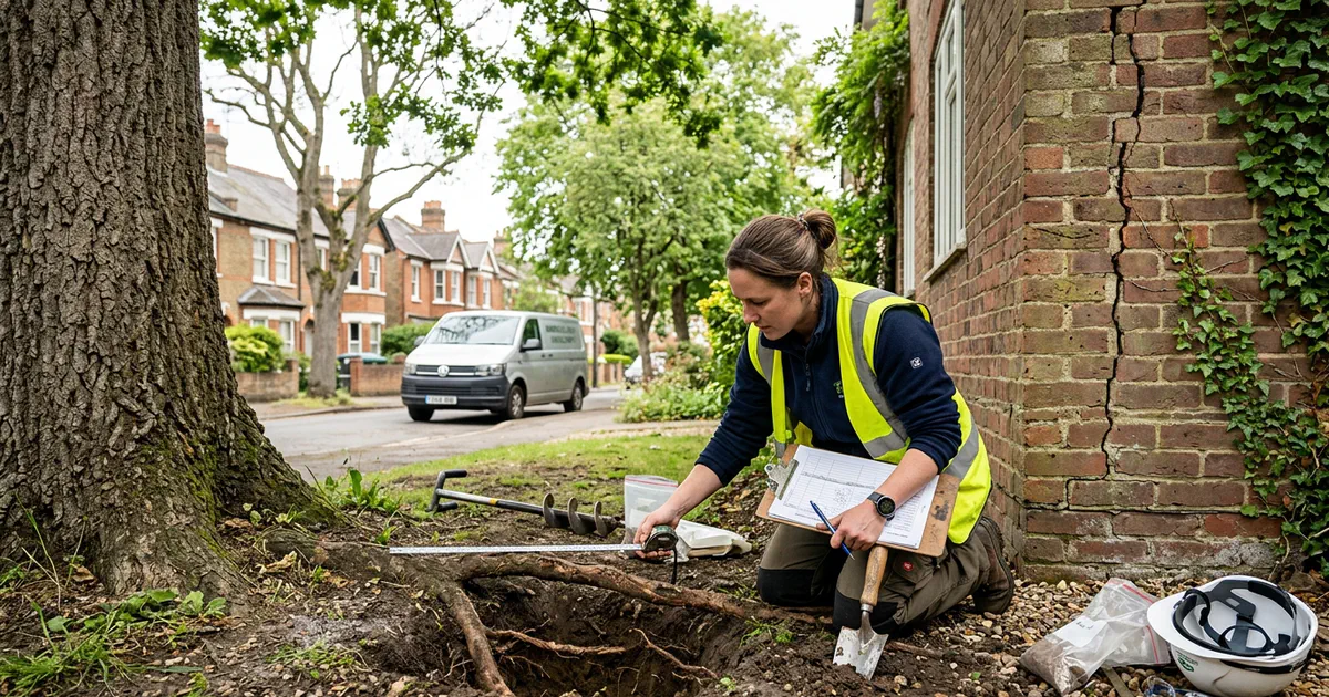 Featured image for news article: Tree Root Subsidence Survey: What Insurers Expect