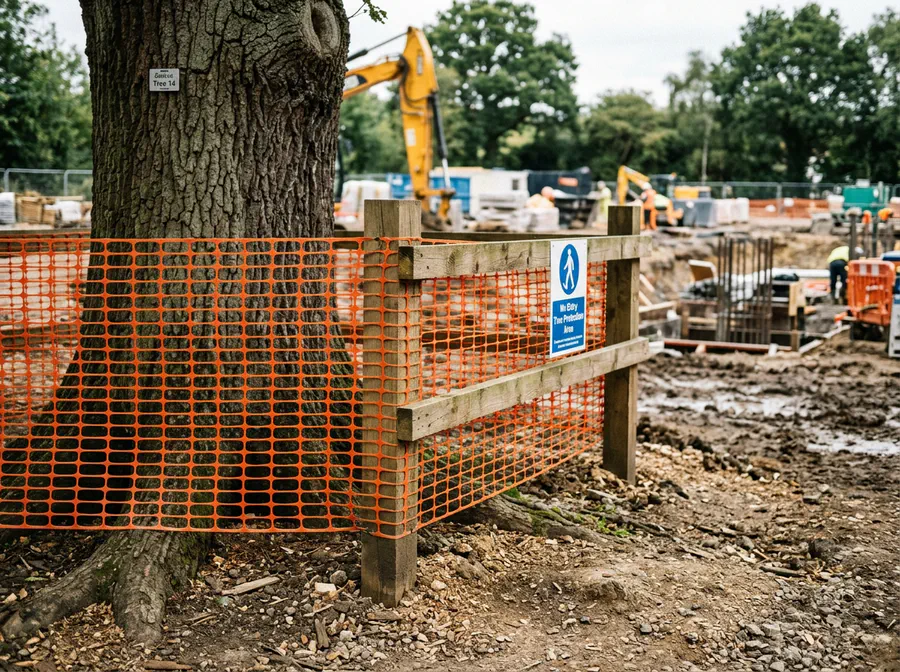 Why a tree survey on a sloping or wooded site costs more