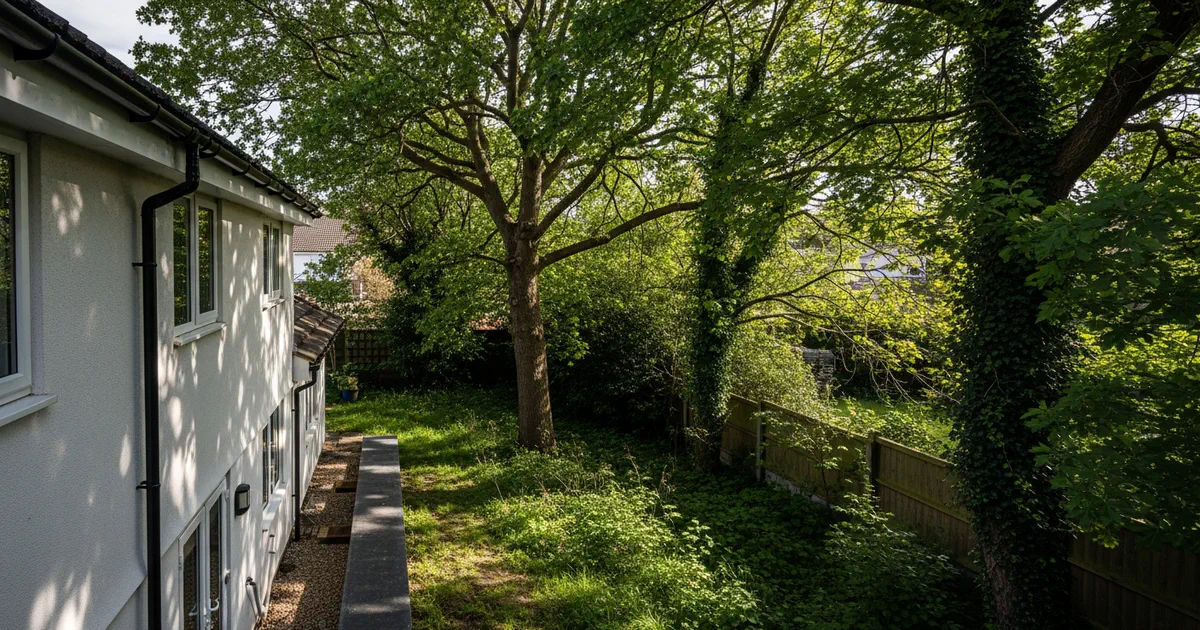 Featured image for news article: Tree survey gaps for rear garden extensions